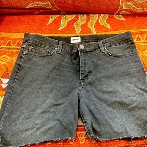 Hudson gray denim shorts